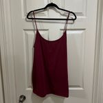 Old Navy  tunic length scoop neck maroon cami size XXL Photo 1