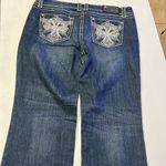 GRACE IN LA  jeans embellished embroidered studded women’s size 30 Photo 11