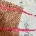 NBD  Revolve Secrets Revealed Lace
Asymmetrical Romper in Dusty Rose Sz XS Photo 9