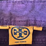 Tory Burch Purple Corduroy Pants with Gold Embellishment Skinny Size 29 Photo 3