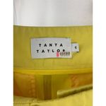 Tanya Taylor Womens Yellow Tailored Pants Size 6 Photo 5
