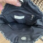 Urban Outfitters  Round Straw Crossbody Purse Black Bag Photo 5