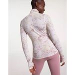 Calia by Carrie Underwood Womens Splatter Print‎ Mock Neck Thumbhole Long Sleeve Pink Photo 3