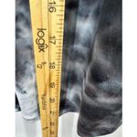 P & Rose Jumpsuit Small Black White Tie Dye Wide Leg Pockets Boho Festival Beach Photo 6