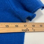 Saks 5th Avenue Saks Fifth Avenue 100% Cashmere Top Size Small Royal Blue Photo 4