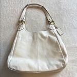 Coach Campbell Triple Entry Pebbled Leather Hobo – Style F24868 in Cream/Ivory Photo 2