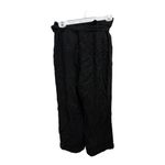 Sweetheart Paper Bag Wide Leg Pants Black Medium Women's Photo 3