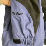 The North Face ‎ Hyvent  Women's Blue Black Full Zip Hooded Rain Jacket Coat Photo 6