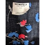 Free People  Intimately Black Floral Swing Crop Top Photo 4