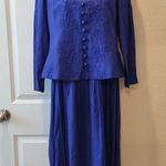 Karin Stevens  Dress Top Attached Skirt Women’s Dress Embroidered Size 8P Photo 0