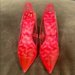ALDO Barbie x  Barbiestessy Collection Pink Translucent Pointed Toe Pumps 7.5 NEW Photo 4