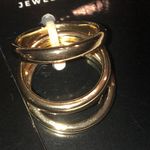 Jasmine  Lane Size 7 Gold Tone Ring Set Photo 4