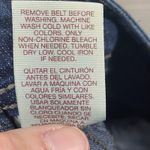 Faded Glory  Shorts Women's Size 14 34x4.5 Dark Wash Denim Cuffed Stretch Photo 3