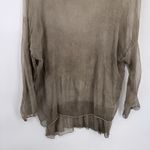 Saks 5th Avenue Saks Fifth Avenue Fairy Silk Top Womens Small Brown Lace Made in Italy Photo 10