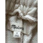 Madewell  Cotton-Hemp Pull-On Sweatshorts S NWT Ivory Cream Photo 4