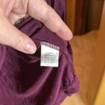 Fenn Wright Manson  Plum Turtleneck High Low Modal Top Size Large Photo 2