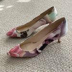 Nine West NEW  Arlene Floral Multi Kitten Heels 2” Women’s Size 8 Pink NWOB Photo 4