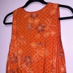 Sundance Maxi Dress Womens Small Red Floral Tiered Boho Casual Resort Vacation Photo 7