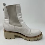 Vintage Havana  Baltimore Off White Lug Sole Chelsea Ankle Boots Women’s Size‎ 9 Photo 6