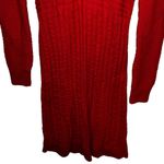 Athleta  Red Hoody Sweater Dress Photo 2
