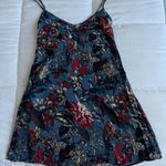 Honey Punch Blue Floral Dress  Mini Photo 0