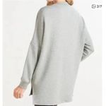 Varley  Bayliss grey crewneck tunic length sweatshirt grey Medium Photo 1