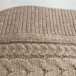 BLANK NYC Horizontal Cable Crewneck Sweater Tan Aspen NWTs size XS Photo 4