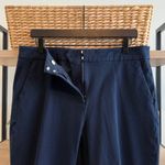 J.Crew Kate High Rise Ankle Navy Career Dress Pant Trouser, 14 Photo 4