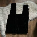 Reformation Velvet Rebecca Pant In Black Photo 5