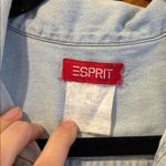 Esprit Vintage Y2K espirit denim shorts button up front romper Photo 3