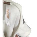 Free People  Dress Floral Bell Sleeve Ivory 4 Hippie Folk Flare Embroidered Fairy Photo 10