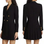 Alice + Olivia Alice + Olivia Kyrie Tuxedo Dress Black Size 12 Photo 9