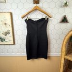 Solemio  Black Strapless Bodycon Mini Dress – Bustier Fit - Size - Small Photo 3