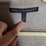 White House | Black Market  Women’s Open Front Long Cardigan Sweater Tan Beige M Photo 1