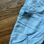 Aerie  Women's Light Blue Elastic Waistband 100% Lyocell Cargo Jogger Size XS Photo 1