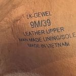 Lucky Brand  Gewel Nubuck Cobblestone Leather Block Heel Slingback Sandals size 9 Photo 5