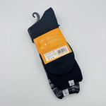 Timberland Boot Socks Heathered Black Grey Wool Blend 2 Pairs Women’s One Size Photo 2