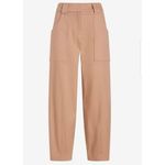 EXPRESS superâhigh rise utility trouser tan size 10 Photo 2