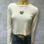 Wild Fable NWOT  Women's Long Sleeve Fitted Rib-Knit T-Shirt size L Photo 0