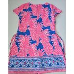 Lilly Pulitzer Blanca Stretch Romper size 0 blue haven little flamenco pineapple Photo 8