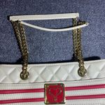 Love moschino Beautiful Red/Cream‎  Shoulder Bag Photo 4