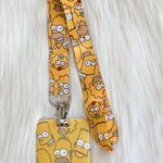 The Simpsons lanyard with Id/ card holder Yellow Photo 0