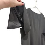 Chico's NWT  Size 3 (XL) Black Cape Sleeve Short Shift Dress Knee Length $109 Photo 2