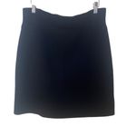 Loft  wool blend sweater skirt with zipper mini large Photo 3