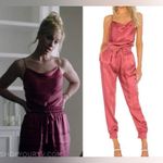 Cinq à Sept NWT Cinq a Sept Finnley Jumpsuit in Pink Copper Large US 10 as seen on celeb Photo 1