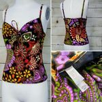 Victoria's Secret Victoria Secret Paisley 34A Padded Tank Top Photo 1