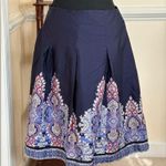 Charter Club Pleated A-Line Flare Skirt Multicolor Photo 2