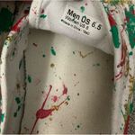 Vans Christmas  Classics Sneakers Paint Splatter Christmas DIY Red Green Size 8 Photo 12
