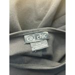 City Chic  Dress Size 16 Black Bodycon Office Siren Club Party Holidays NWT Photo 7