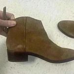 Women's Shoes Dolce Vita Tucker Booties Ankle Boots Dark Saddle Suede Size 7 Brown Photo 3